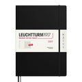 LEUCHTTURM1917 Weekly Planner & Notebook 2027 Hardcover Master A4+ Black