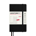 LEUCHTTURM1917 Weekly Planner & Notebook 2027 Hardcover Pocket A6 Black