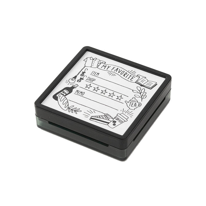 Midori Paintable Stamp Pre-Inked by Midori at Cult Pens