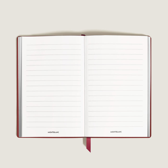 Montblanc Large Notebook Brick Red Leather Lined