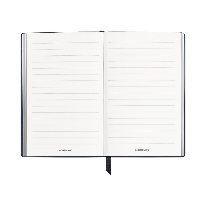 Montblanc Large Notebook Ink Blue Leather Lined