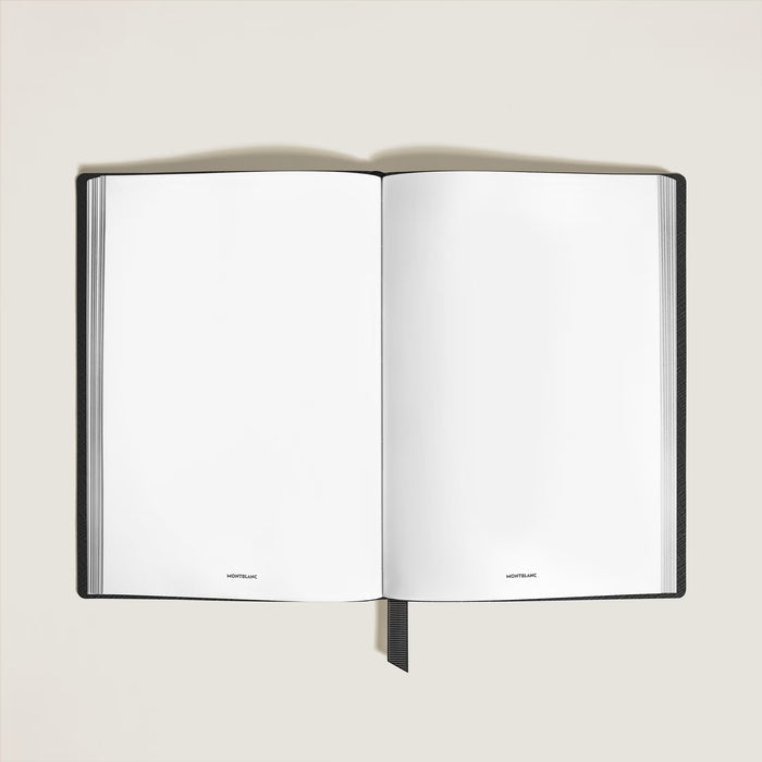 Montblanc Medium Notebook Black Leather Blank