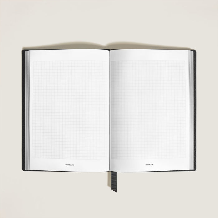 Montblanc Medium Notebook Black Leather Squared