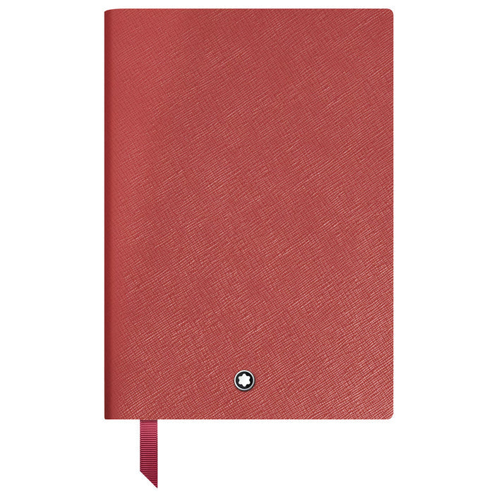 Montblanc Medium Notebook Brick Red Leather Blank