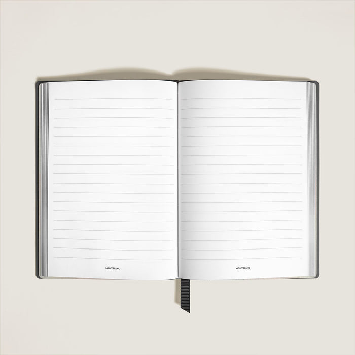 Montblanc Medium Notebook Ink Blue Leather Lined