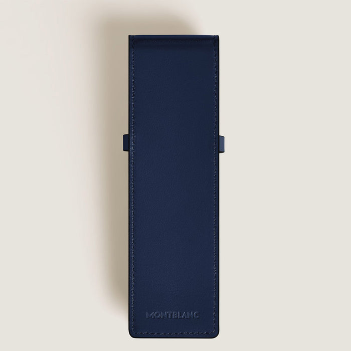 Montblanc Meisterstuck 2 Pen Pouch Ink Blue