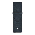 Montblanc Meisterstuck Sartorial 2 Pen Pouch Tweed Blue