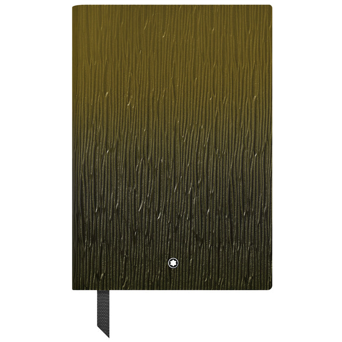 Montblanc Notebook Large Corteccia Sfumato Leather Velvet Green