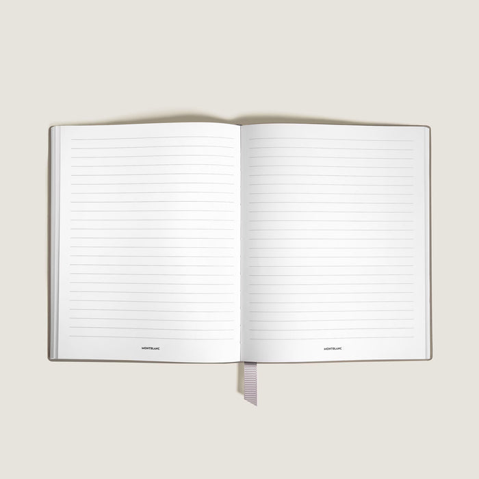 Montblanc Small Notebook Cloudy Beige Leather Lined