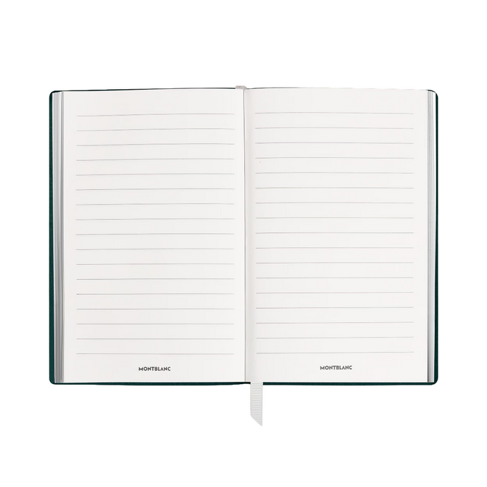Montblanc Small Notebook Jungle Green Leather Lined