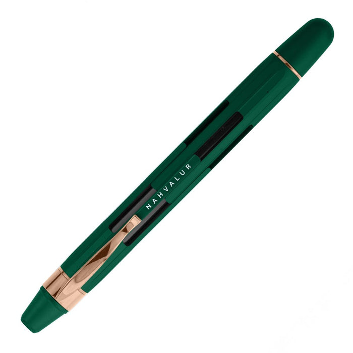 Nahvalur Eclipse Retractable Fountain Pen Emerald