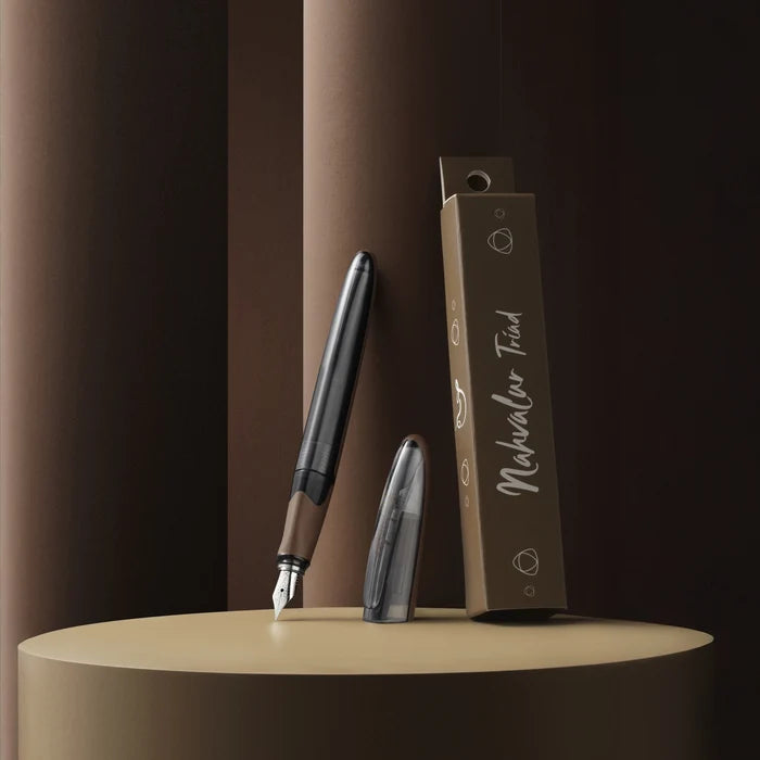 Nahvalur Triad Fountain Pen Chocolate