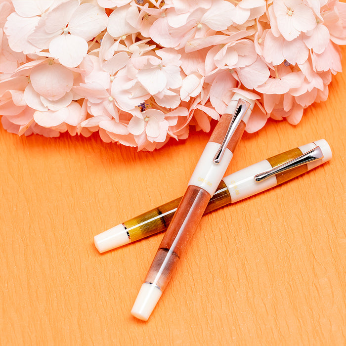 Opus 88 Koloro Eye Dropper Fountain Pen Pink by Opus 88 at Cult Pens