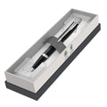 Parker IM Ballpoint Pen Matte Black with Chrome Trim by Parker at Cult Pens