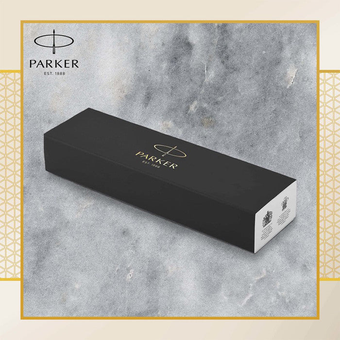 Parker IM Premium Fountain Pen Warm Silver with Gold Trim by Parker at Cult Pens