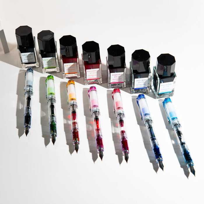 Pilot Prera Fountain Pen Transparent with Black Trim
