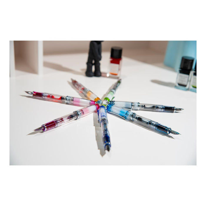 Pilot Prera Fountain Pen Transparent with Black Trim