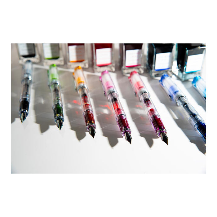 Pilot Prera Fountain Pen Transparent with Black Trim
