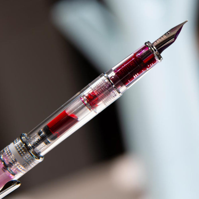 Pilot Prera Fountain Pen Transparent with Black Trim