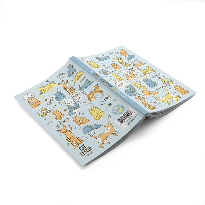 Retro 51  Denik Notebook Cat Rescue #6