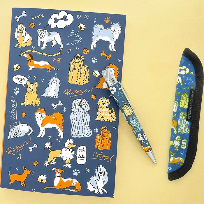 Retro 51  Denik Notebook Dog Rescue #6