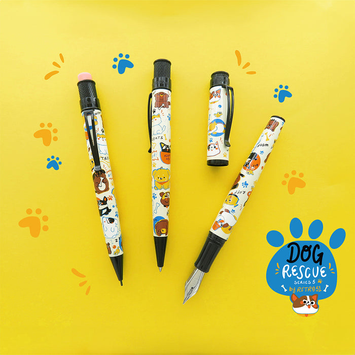 Retro 51 Tornado Fountain Pen Dog Rescue #5