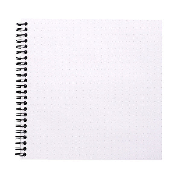 Rhodia Classic Wirebound Reverse Book (210x210) Black Dotted by Rhodia at Cult Pens