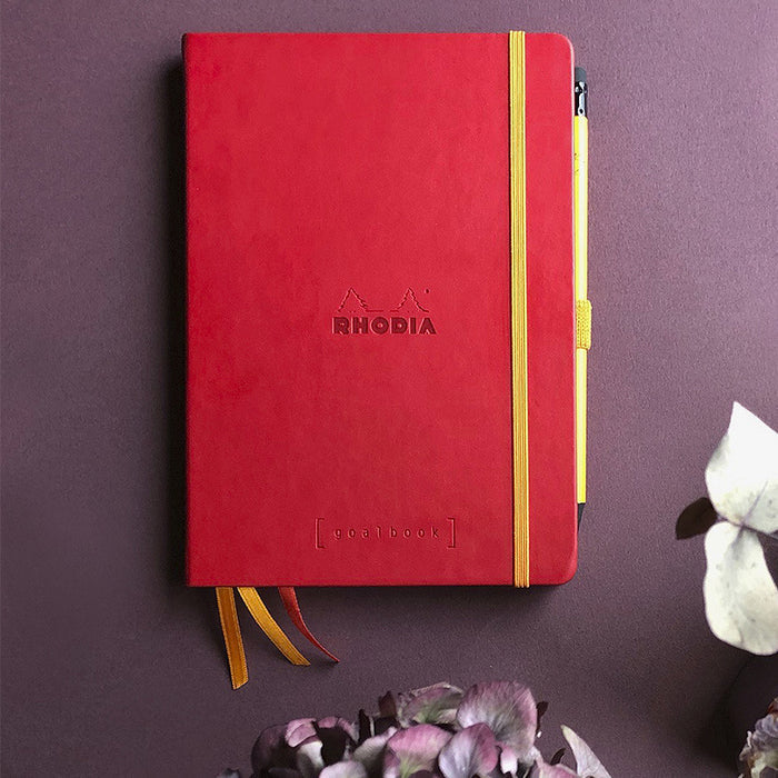 Rhodia Rhodiarama Hardcover Goalbook A5 Sapphire by Rhodia at Cult Pens