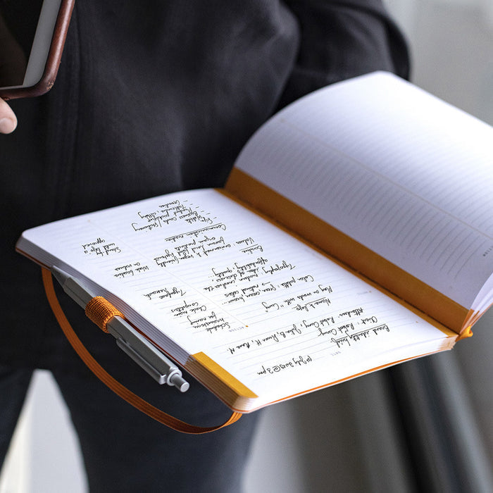 Rhodia Rhodiarama Meeting Book A5 Silver by Rhodia at Cult Pens