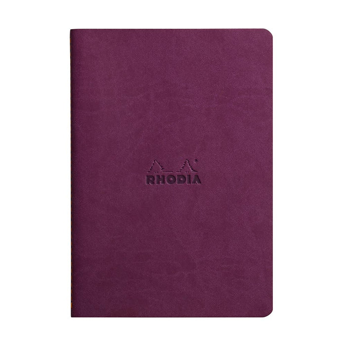 Rhodia Rhodiarama Sewn Spine Notebook Purple A5