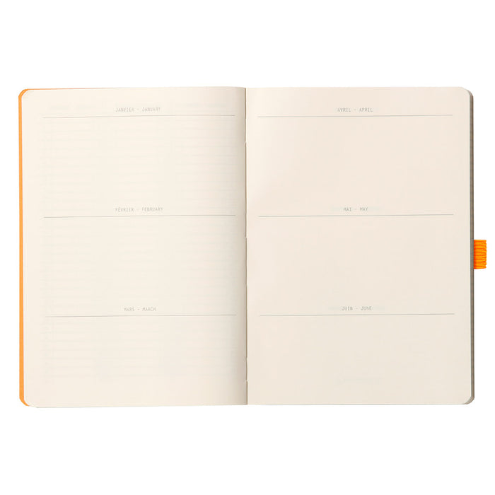 Rhodia Rhodiarama Softcover Goalbook A5 Tangerine