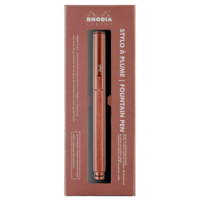 Rhodia scRipt Fountain Pen Brown