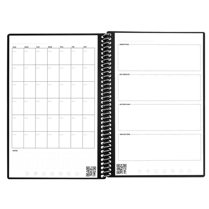 Rocketbook Fusion Smart Notebook A5 Black by Rocketbook at Cult Pens