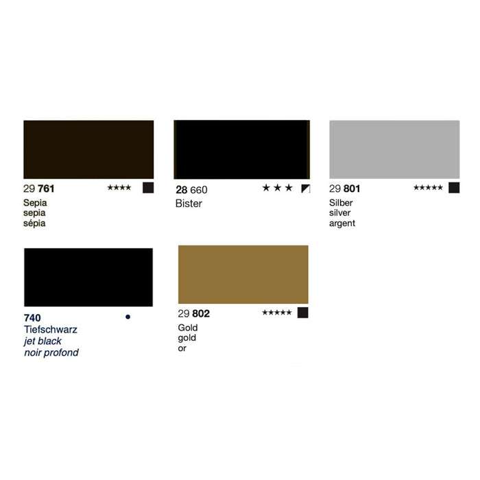 Rohrer & Klingner Drawing Ink 50ml by Rohrer & Klingner at Cult Pens