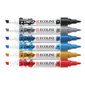 Royal Talens Ecoline Duotip Pen Set of 6 Urban Landscape by Royal Talens Ecoline at Cult Pens