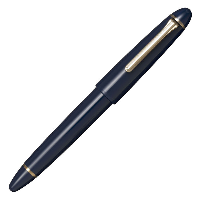 Sailor 1911 Large Casual Fountain Pen Muted Blue with Gold Trim Steel Nib