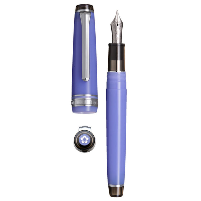 Sailor Manyo Fountain Pen Dianthus with 14K Nib & 50ml Manyo Nadeshiko Ink by Sailor at Cult Pens