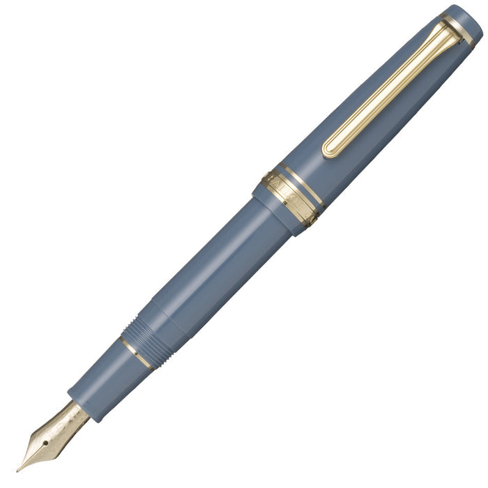 Sailor Professional Gear Slim Mini Fountain Pen Ayur Blue by Sailor at Cult Pens