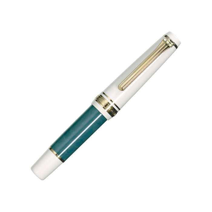 Sailor Professional Gear Slim Mini Rencontre Limited Edition Fountain Pen Vert Sapin 14k Nib