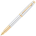 Sheaffer 100 Fountain Pen Bright Chrome by Sheaffer at Cult Pens