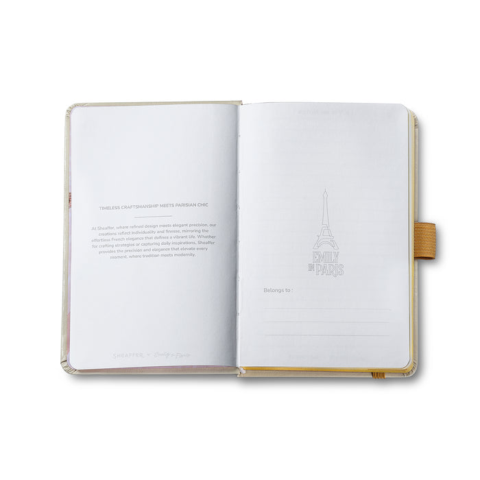 Sheaffer Emily in Paris A6 Notebook Beige