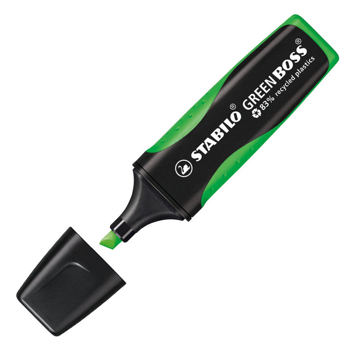 STABILO GREEN BOSS Highlighter Set of 4 by STABILO at Cult Pens