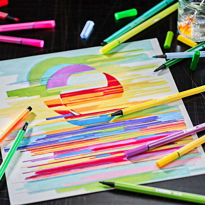 STABILO Pen 68 Rollerset Arty Edition by Stabilo at Cult Pens