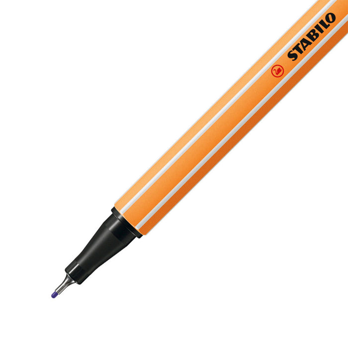 STABILO point 88 Fineliner Zigzag Deskset of 18 Colours