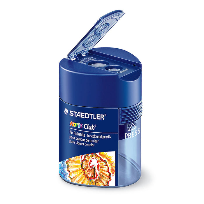 Staedtler Noris Club Double Hole Tub Sharpener by Staedtler at Cult Pens