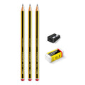 Staedtler Noris Pencil, Eraser and Sharpener Set by Staedtler at Cult Pens