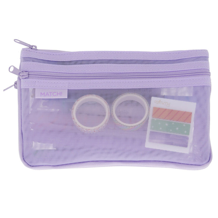 Sun-Star Match Mesh Pen Pouch