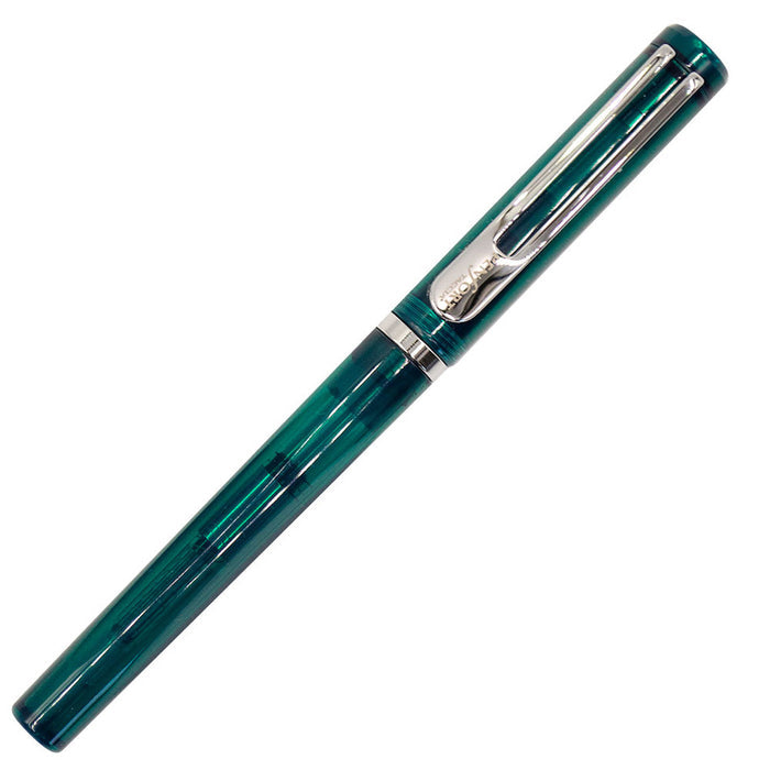 Taccia Facet Fountain Pen Clear Green by Taccia at Cult Pens