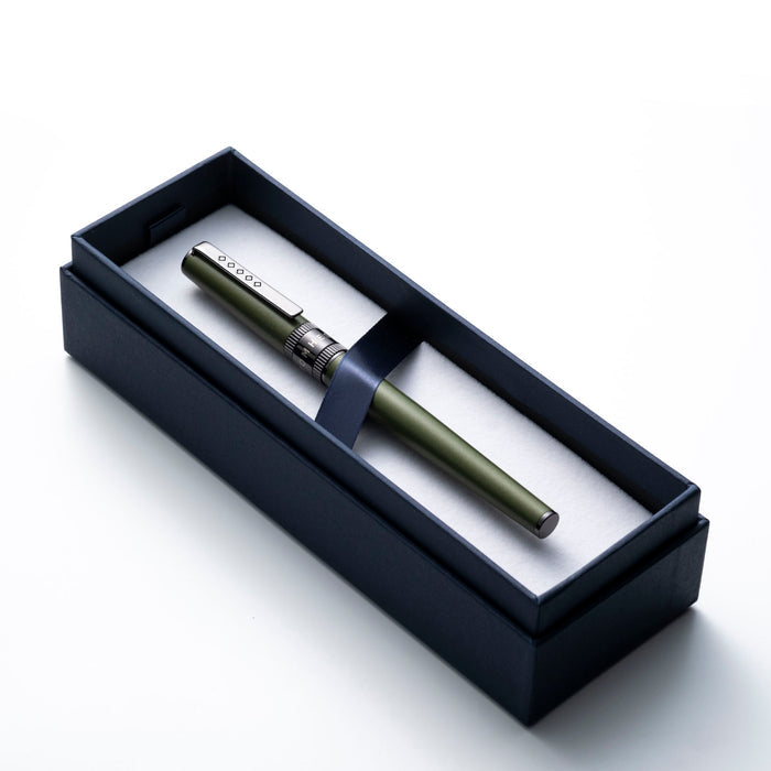 Tom Hessin Rebel Rollerball Pen Garrison Green