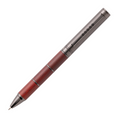 Tom Hessin Revolution Ballpoint Pen Ironbridge Wood Barrel with Gunmetal Trim